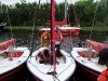 Klarmachen vor der Regatta